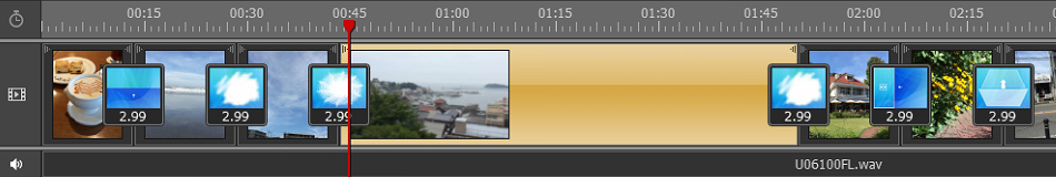 doga ビデオが取り込まれています,BGMを追加する