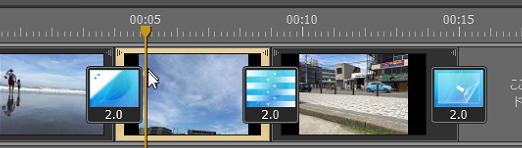 doga エフェクトの設定 2