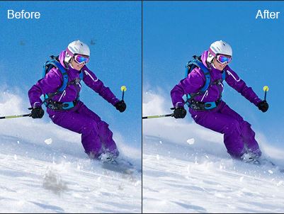 ビデオノイズを除去